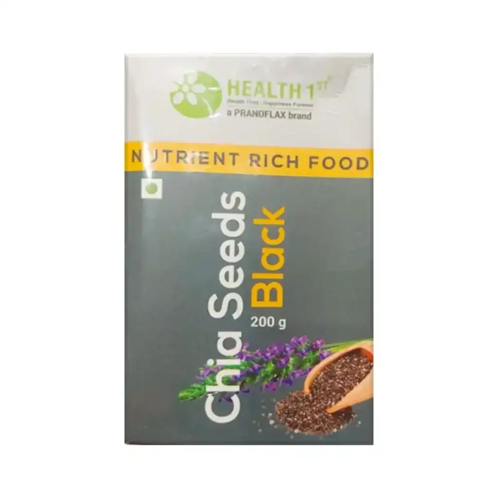 Chia Black Seeds Nutrient Rich Food