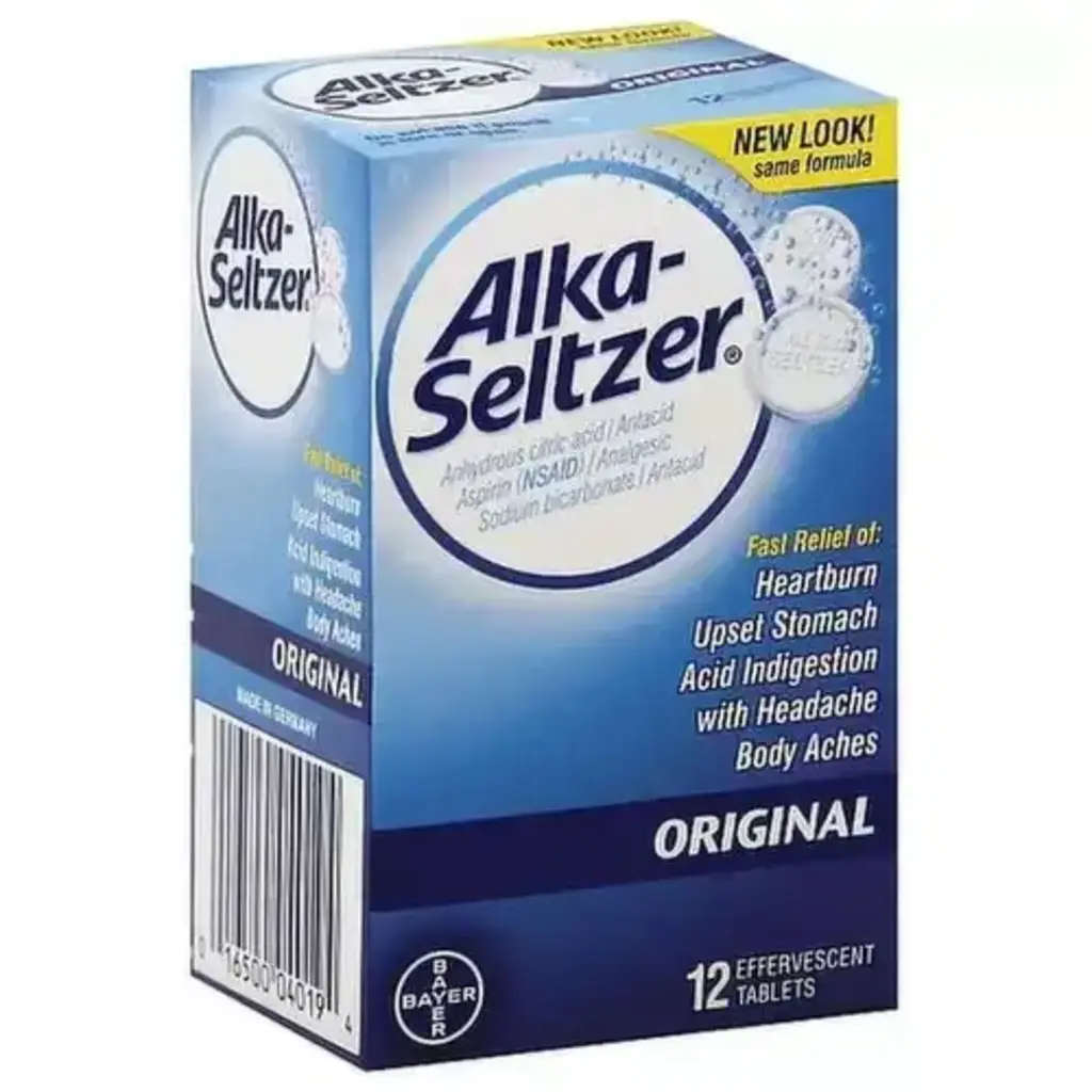 Seltzer Original 12 Effervescent