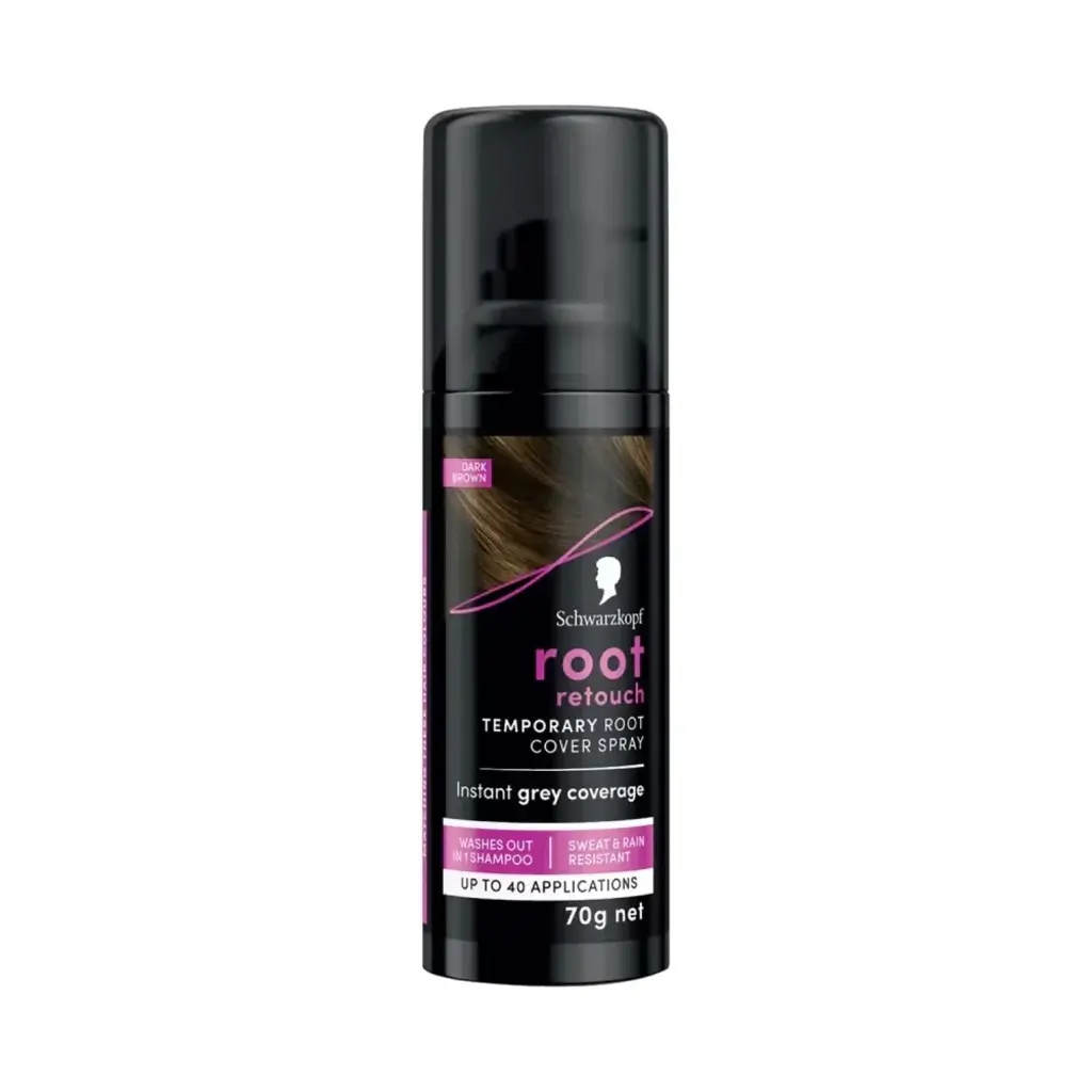 Root Retouch Temporary Root Cover Hair Color Spray Dark Brown