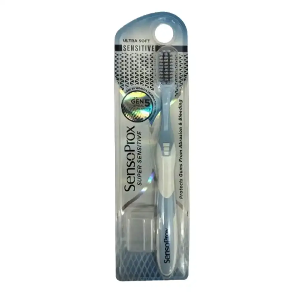 Super Sensitive Gen 5 Protects Gum From Abrasion & Bleeding Toothbrush