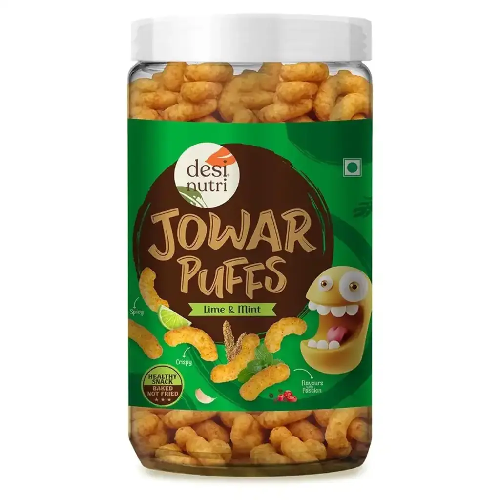 Jowar Puffs Lime & Mint