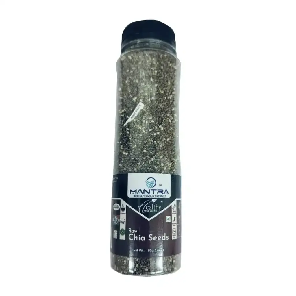 Healthy Munching Raw Chia Seeds
