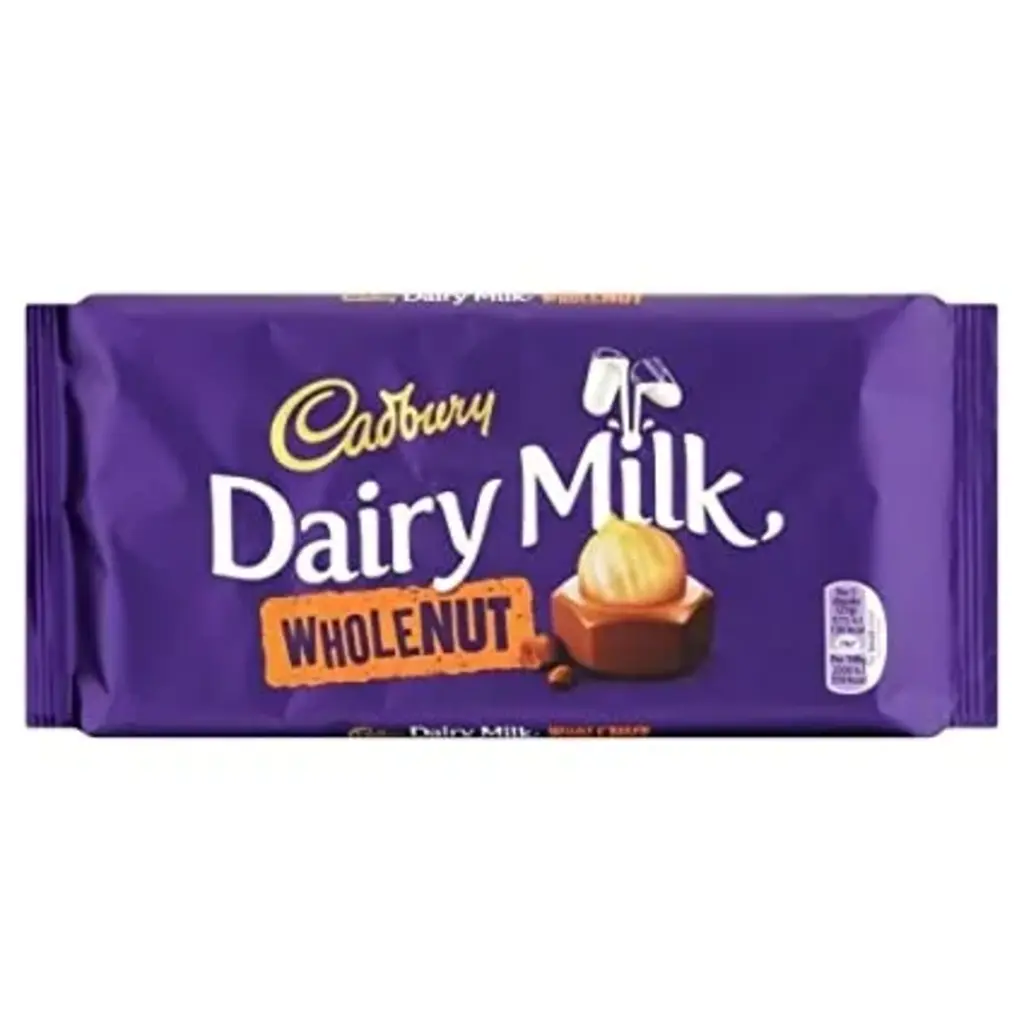 Dairy Milk Whole Nut Chocolate Bar