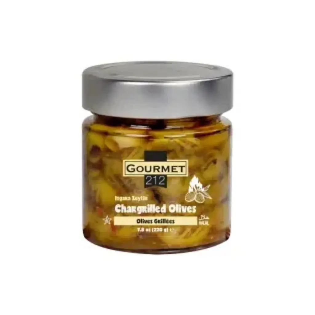 Chargrilled Olives Marinared In Oil
