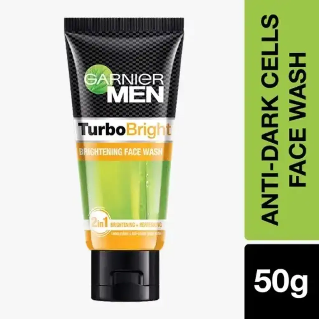 Men Turbo Bright Face Wash