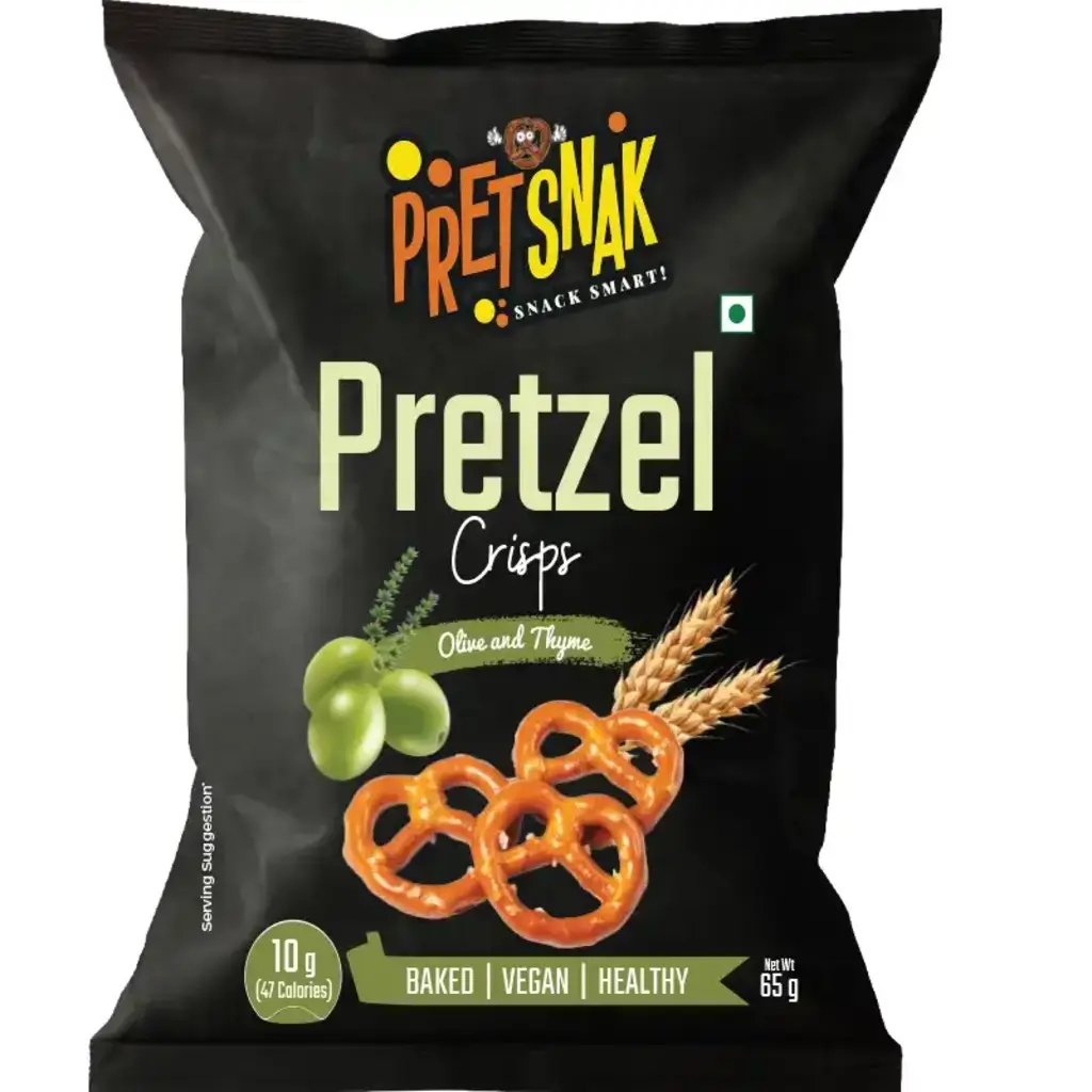 Pretzel Crisps Olive And Thyme