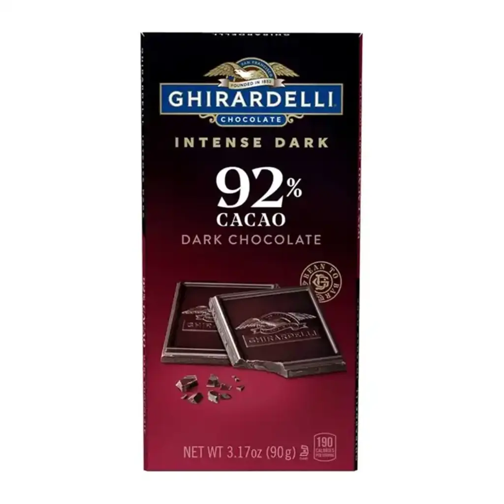 92% Cacao Intense Dark Chocolate
