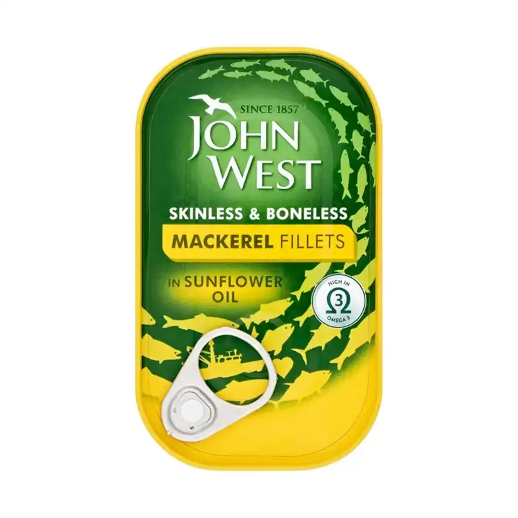 Mackerel Fillets in Sunflower Oil