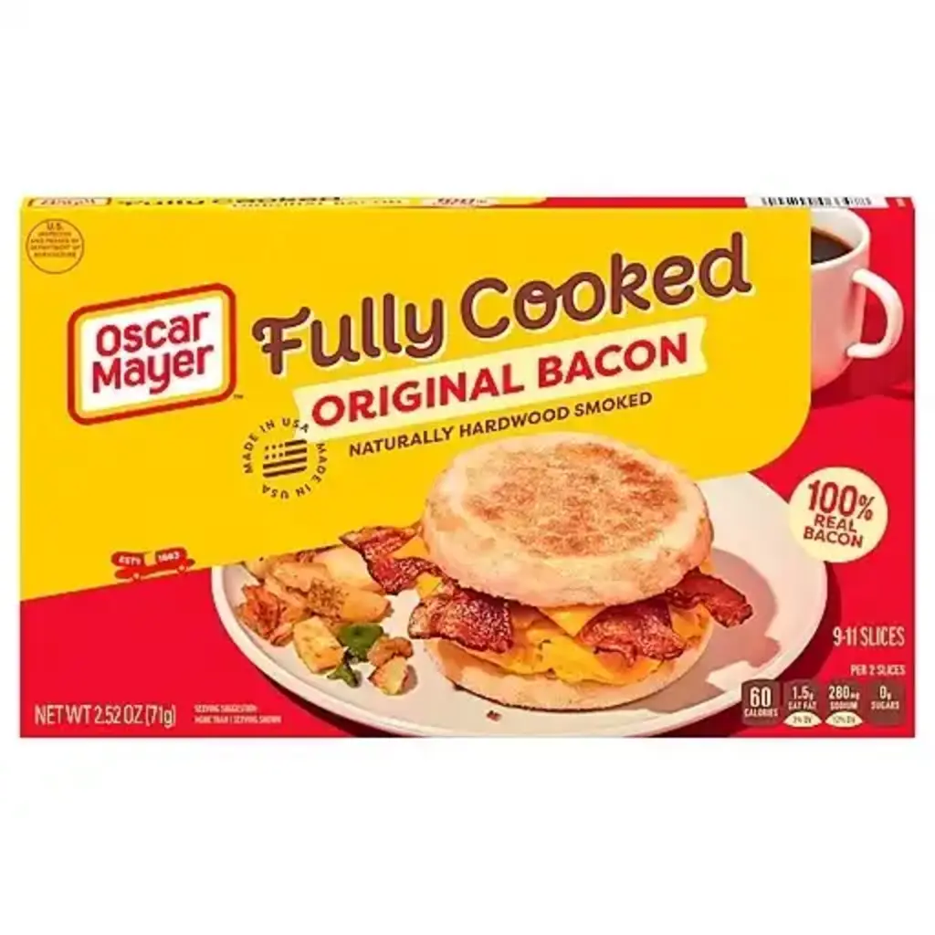 Fully Cooked Original Bacon