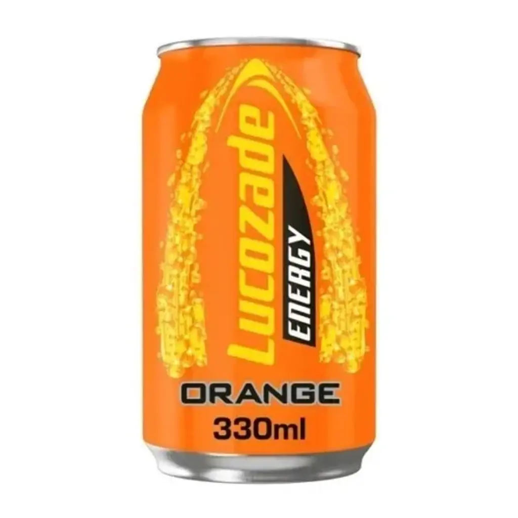 Energy Drink Orange Flavor Can