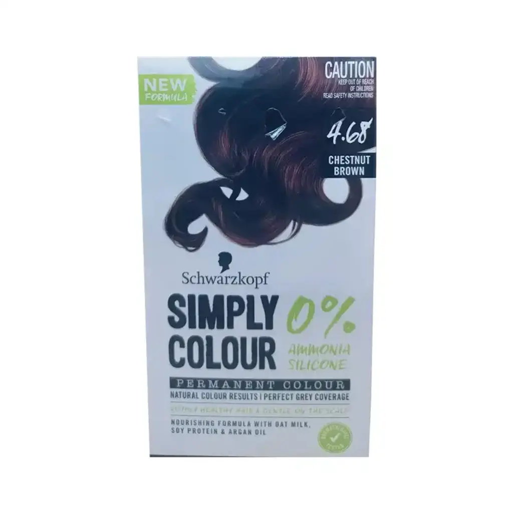 Simply Color Permanent Hair Colour Chestnut