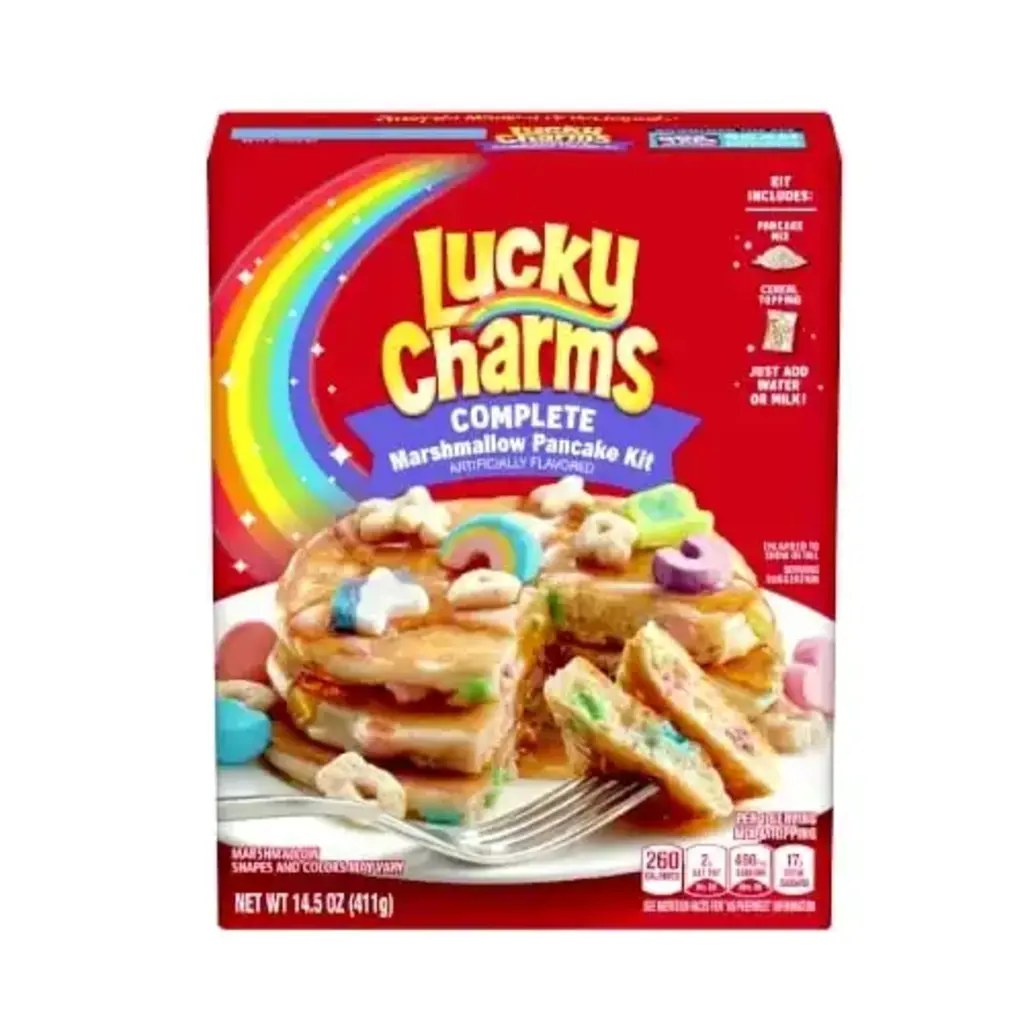Lucky Charms Pancake Mix Complete Marshmallow