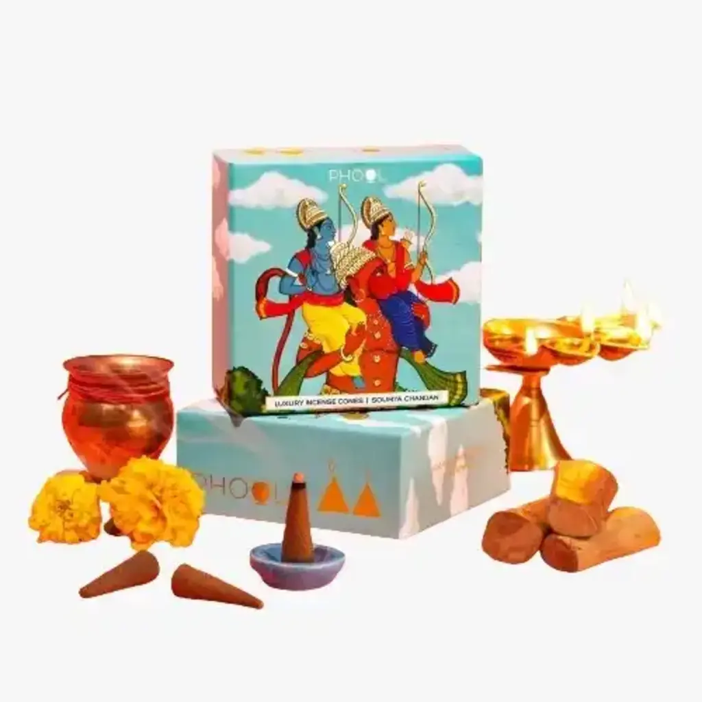 Luxury Incense Cones Soumya Chandan