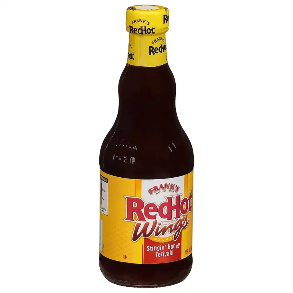 Red Hot Wings Stingin Honey Teriyaki Sauce