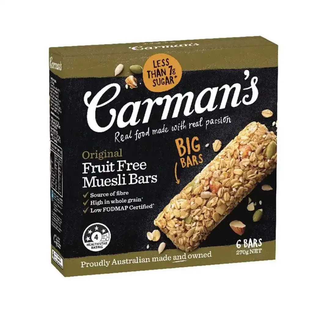 Original Fruit Free Muesli Bars