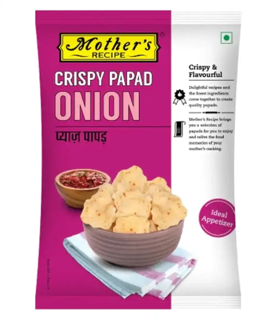 Crispy Onoin Papad