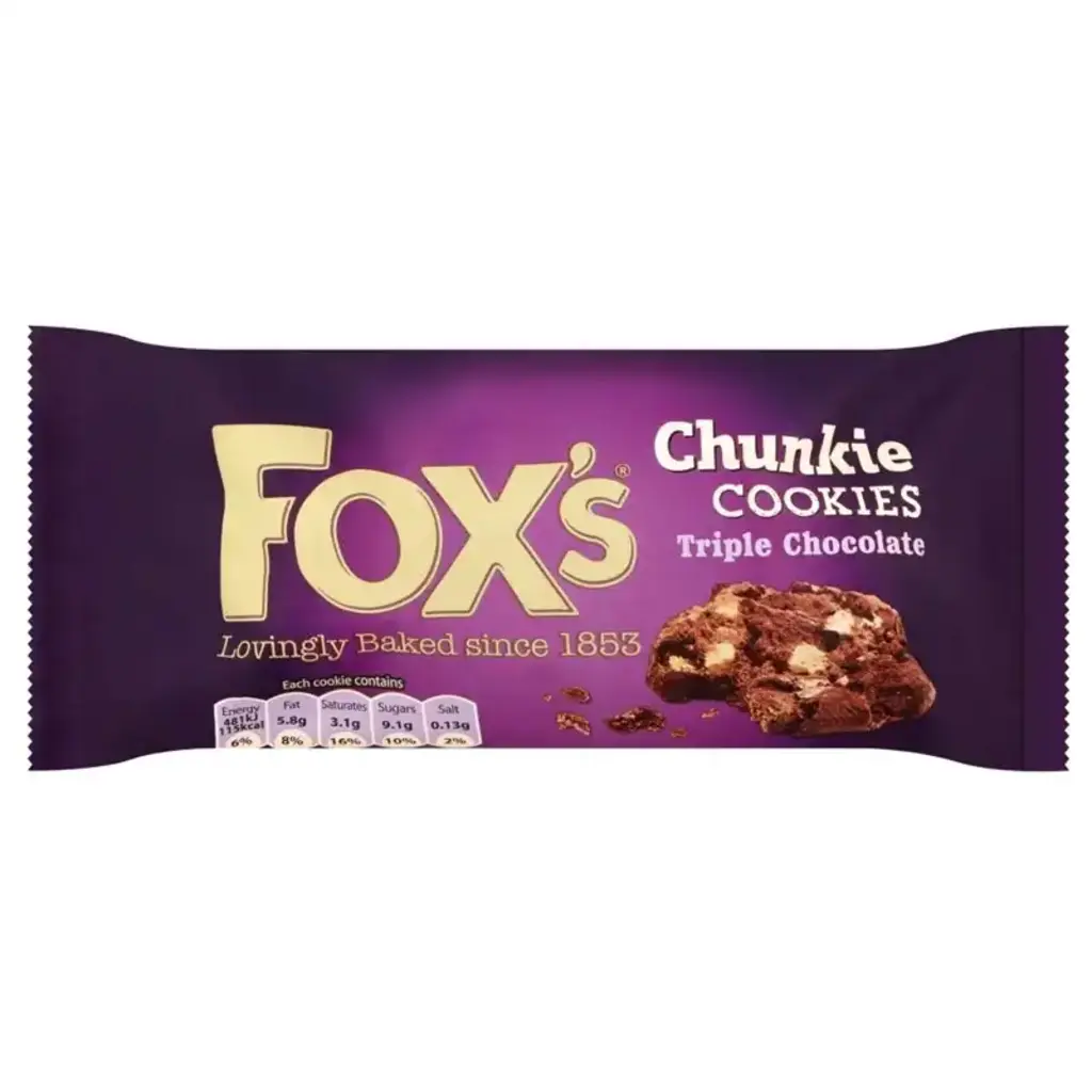 Chunkie Cookies Triple Chocolate