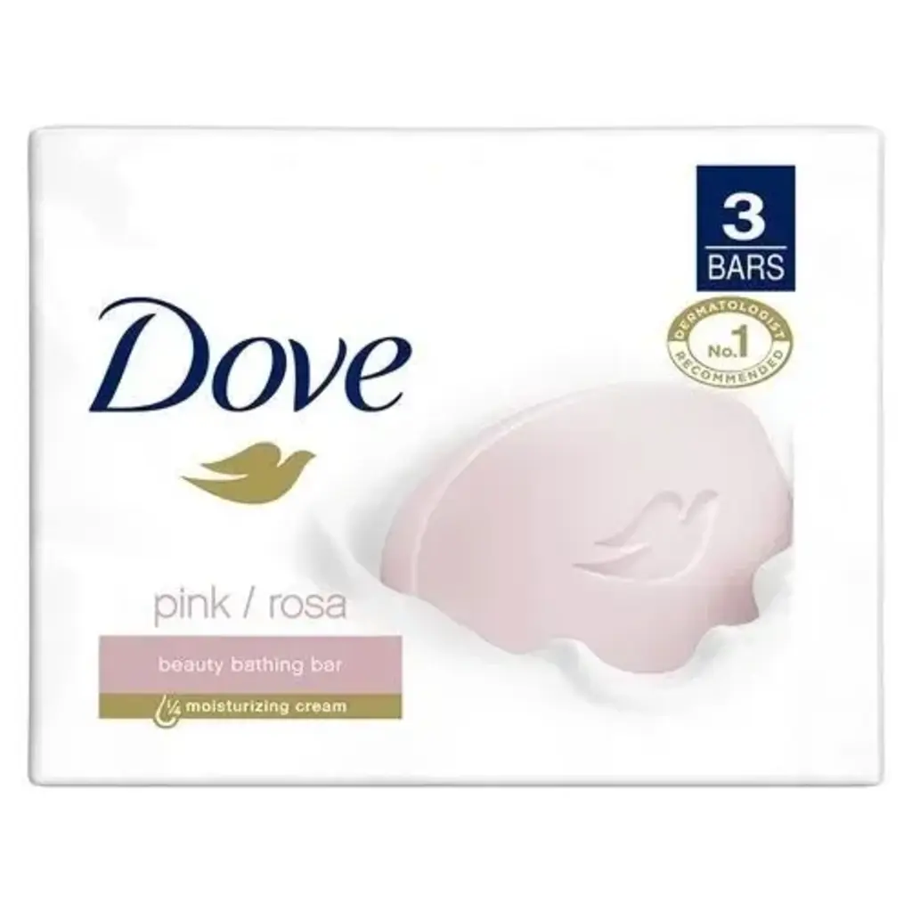 Pink Rosa Bathing Soap Bar 3N X