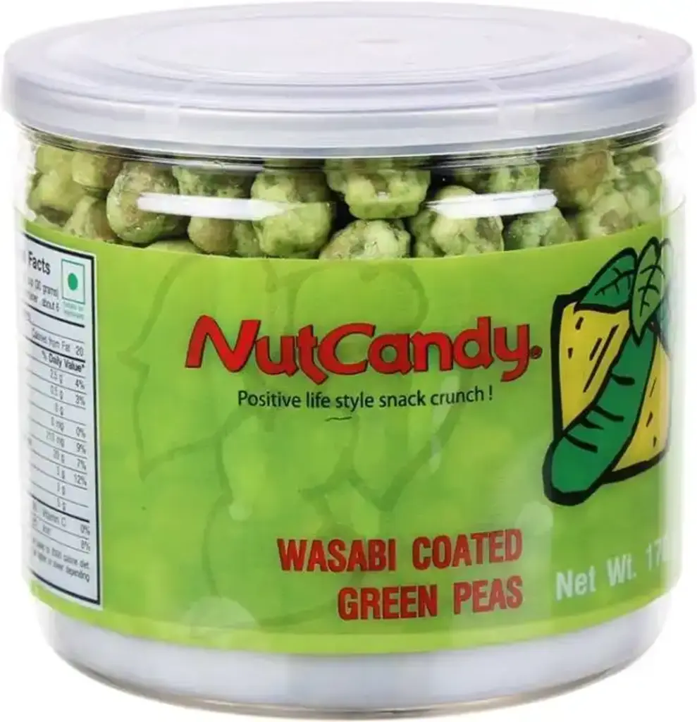 wasabi Coated Green Peas