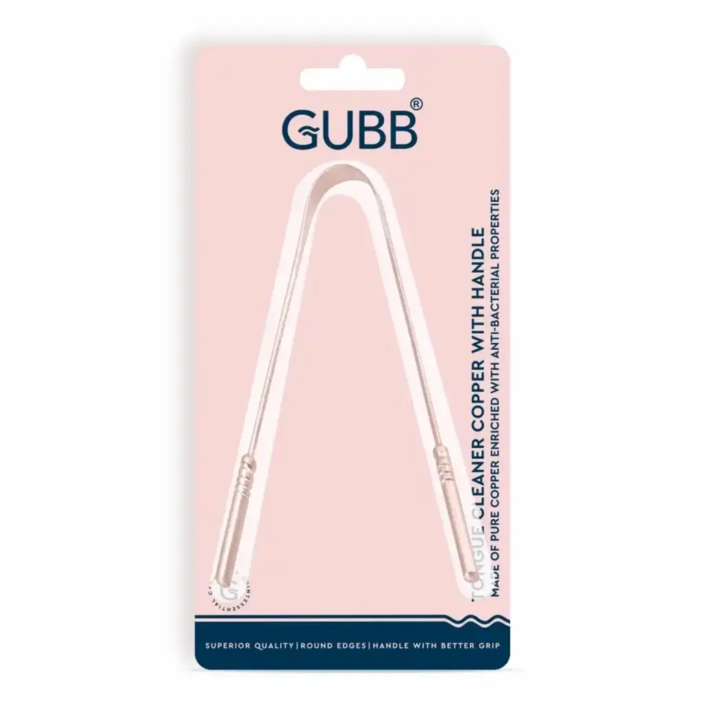 Tongue Cleaner Copper With Handle