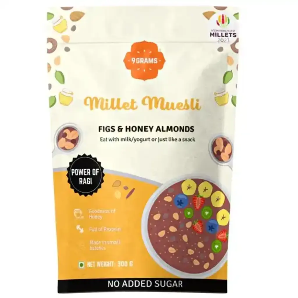 Millet Muesli Figs & Honey Almonds