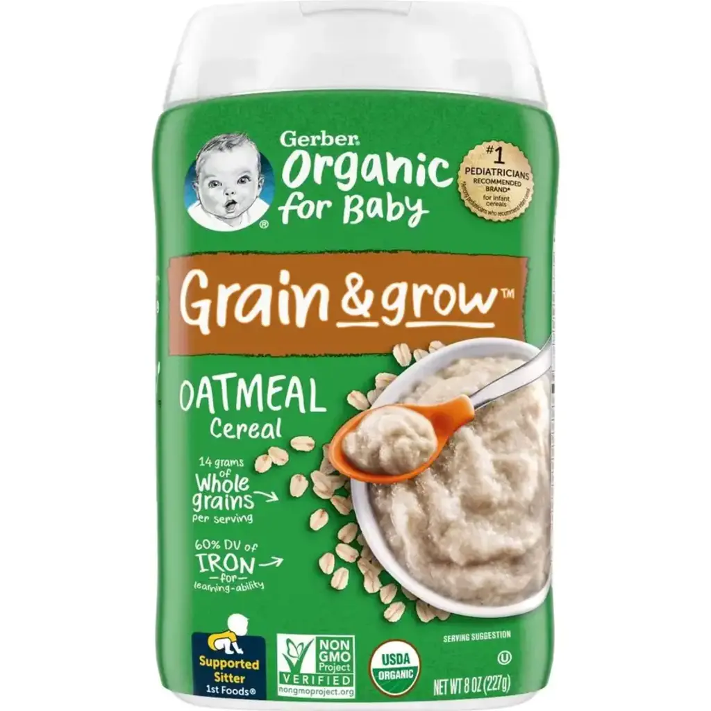 Organic Oatmeal Baby Cereal