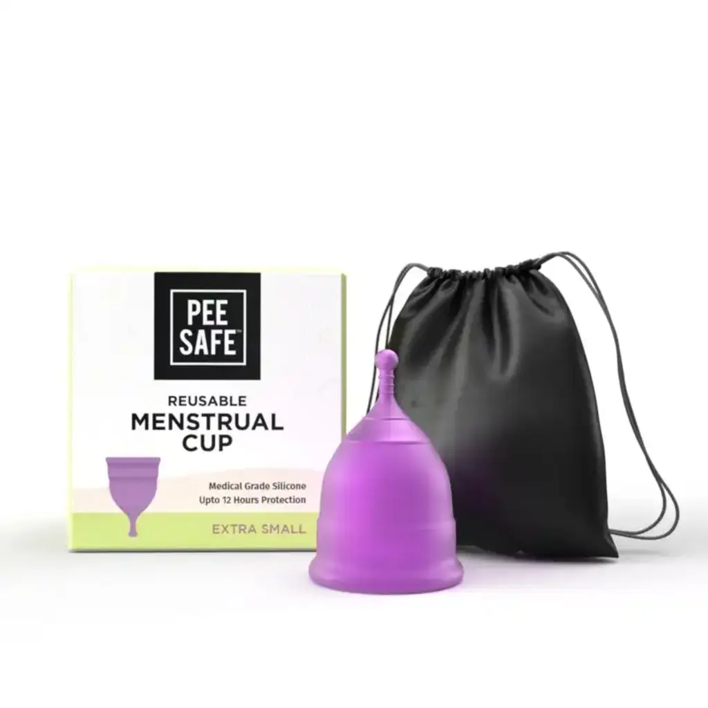 Reusable Menstrual Cup with Medical Grade Silcone for Women Extra