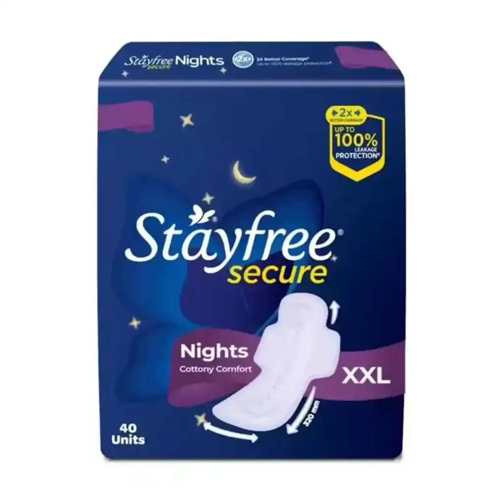 Secure Nights Cottony Comfort XXL Sanitary Pads 40pc