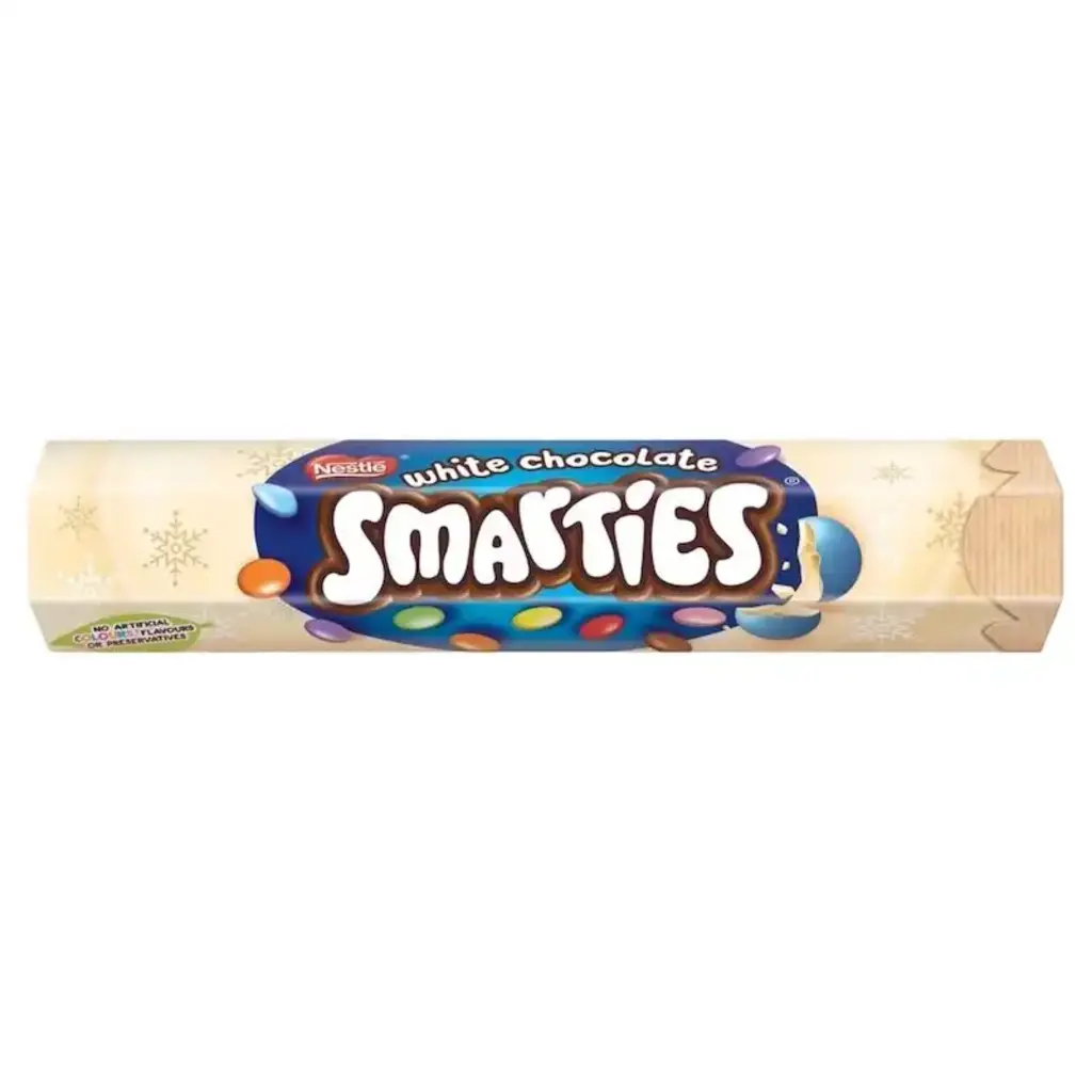 Smarties Giant Tube White Chocolate