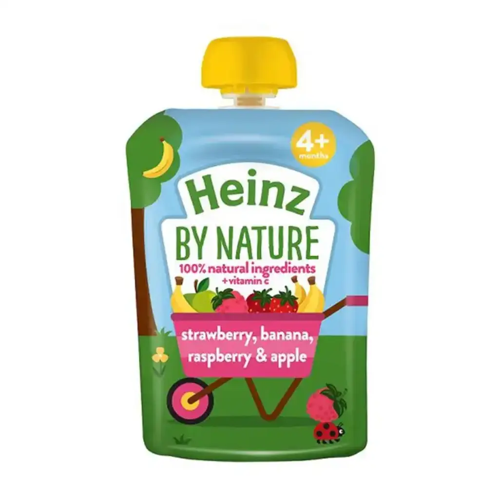 By Nature Strawberry Banana Raspberry & Apple