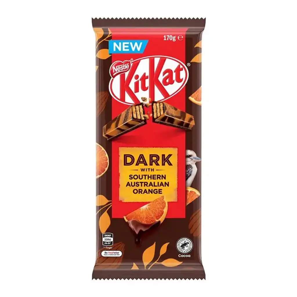 Kitkat Dark With Southern Australian Orange