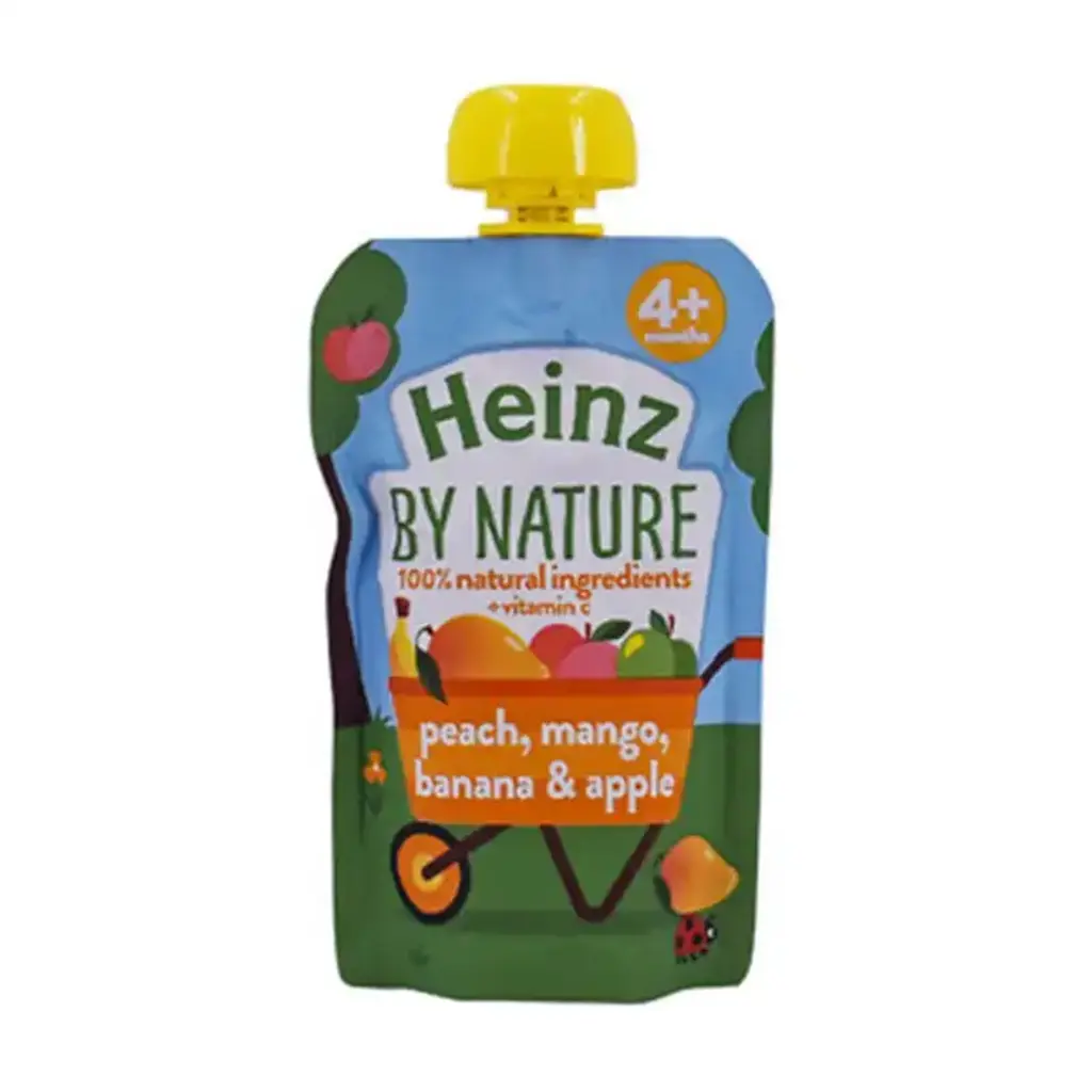 By Nature Peach Mango Banana & Apple