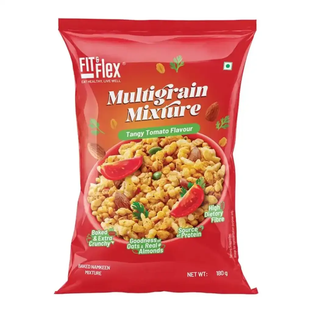 Tangy Tomato Multigrain Mixture Baked Namkeen