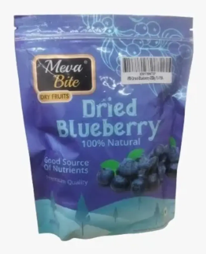 MevaBite Dried Blueberry Source Of Nutrients