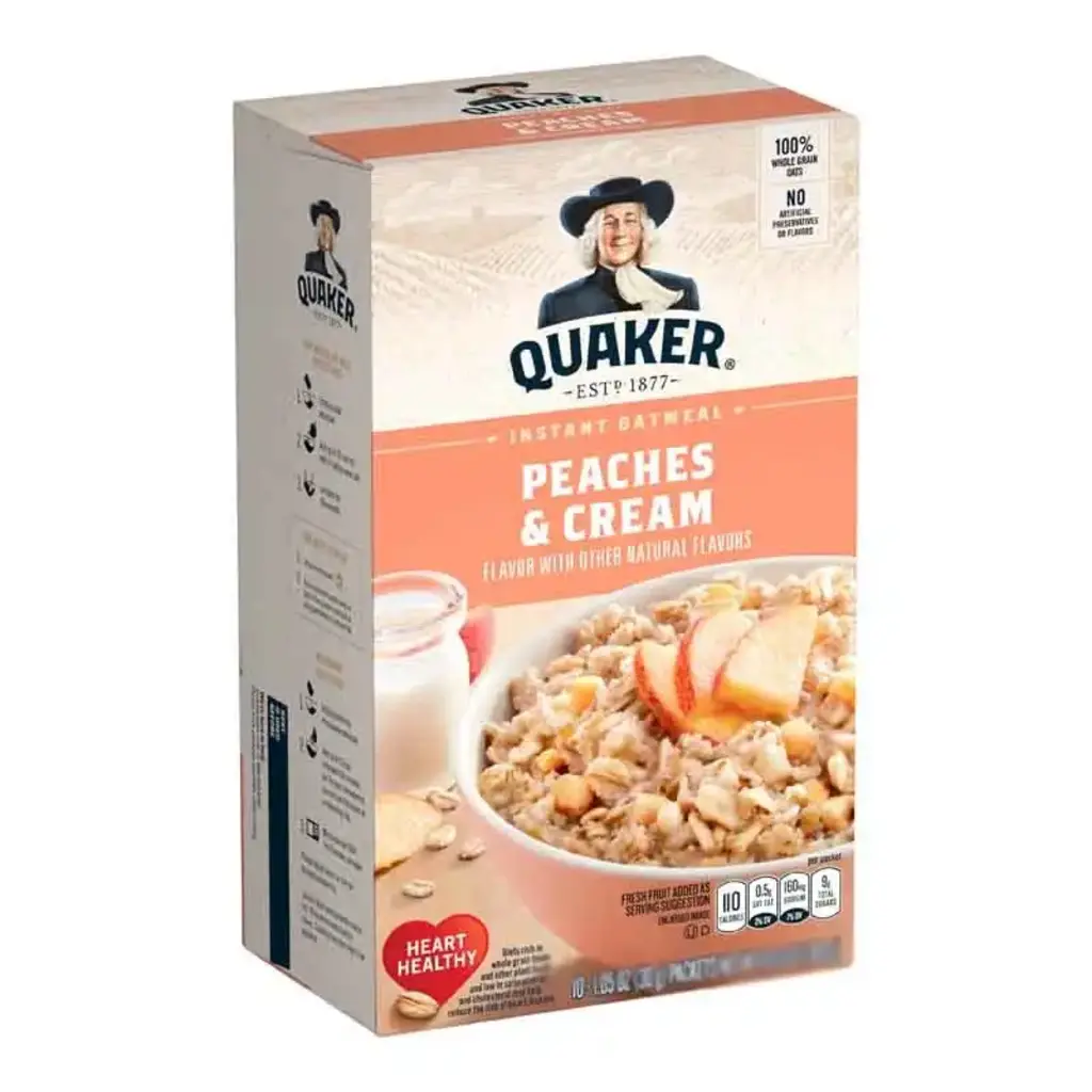 Peaches & Cream Instant Oatmeal