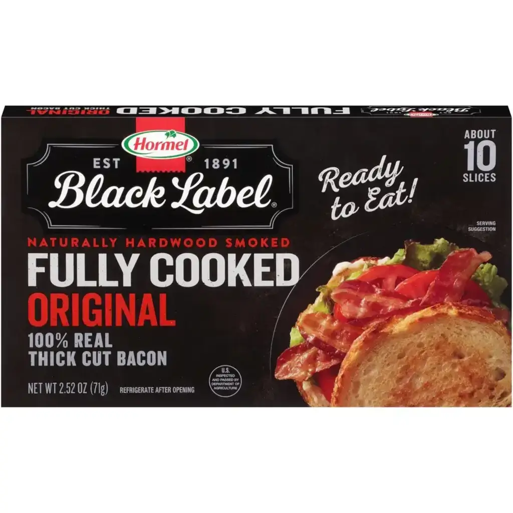 Fully Cooked Bacon