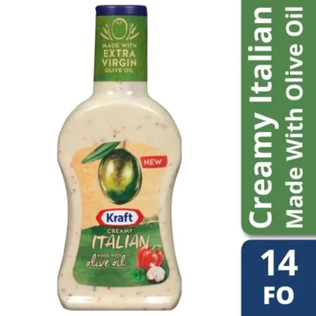 Olive Oil Creamy Italian Salad Dressing