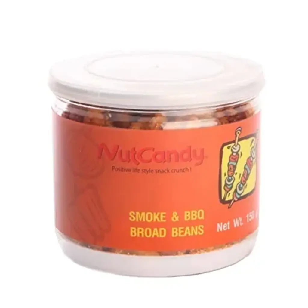 Smoked BBQ Broad Beans