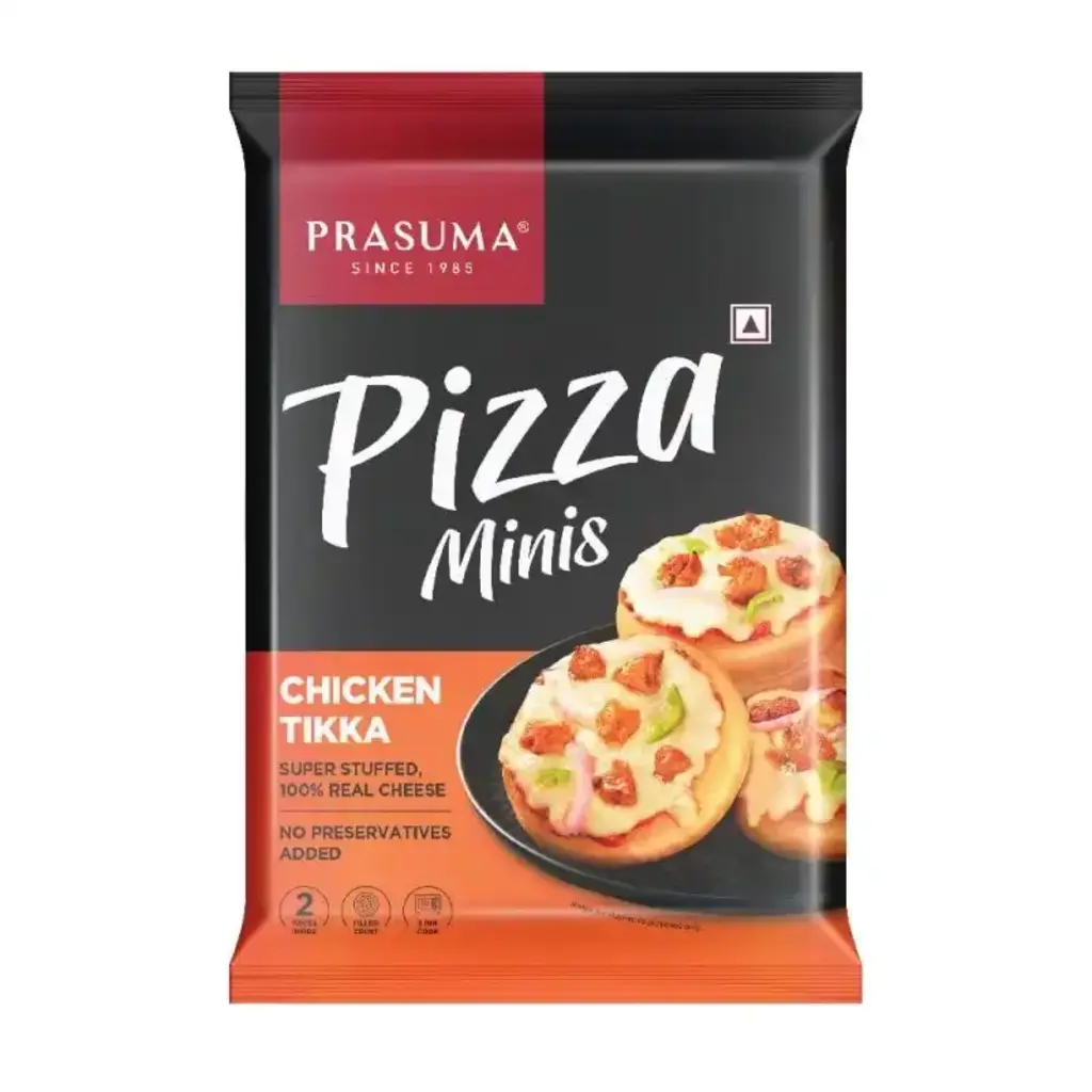 Chicken Tikka Pizza Minis