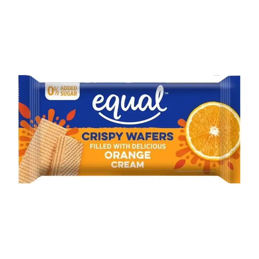 Crispy Wafers Filled With Delicious Orange Cream