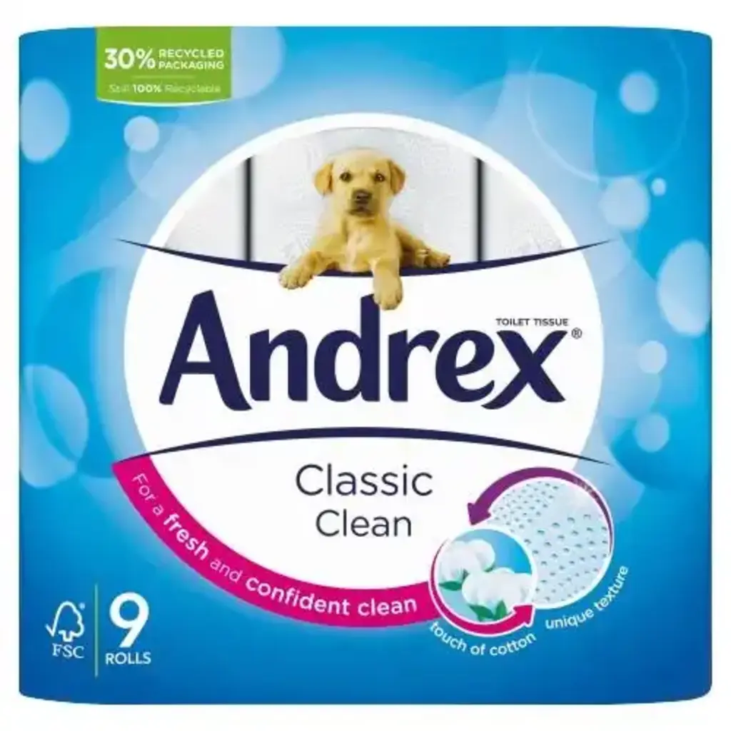 Toilet Tissue Classic Clean 9