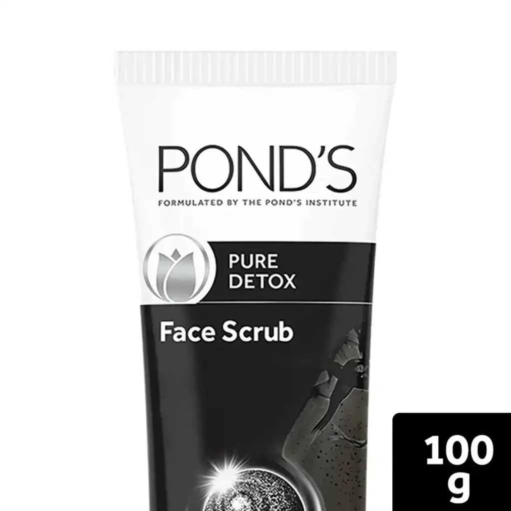 Pure Detox Face Scrub With Activated Charcoal