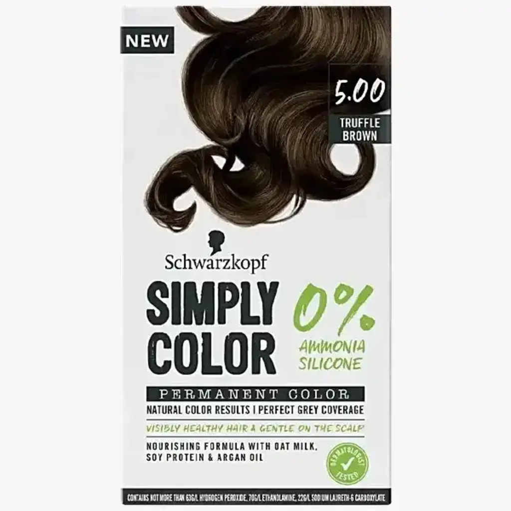 Simply Color Permanent Hair Colour Perfect Grey Coverage Truffle