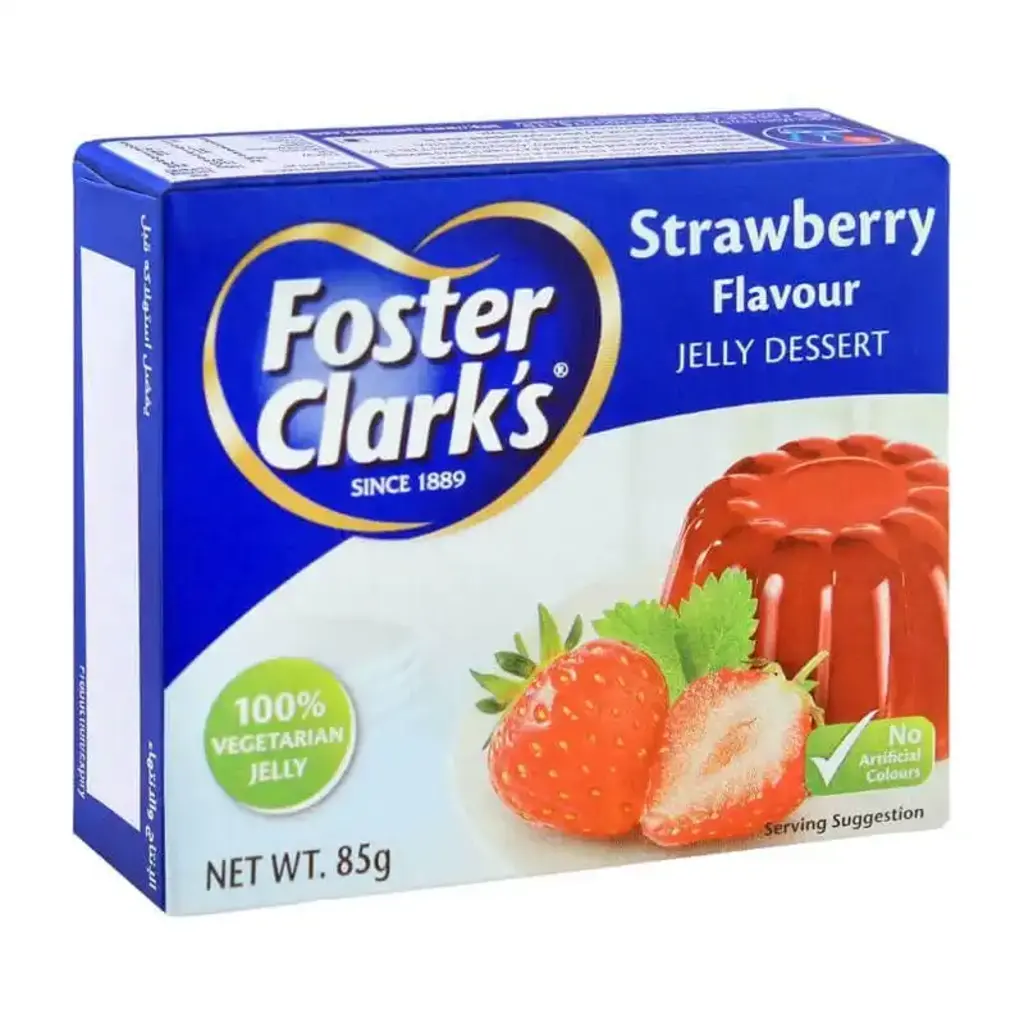 Strawberry Flavor Jelly Dessert