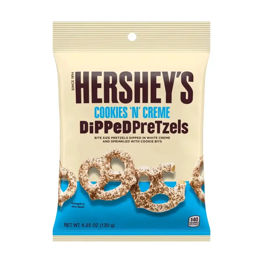 Cookie N Creme Dipped Pretzels
