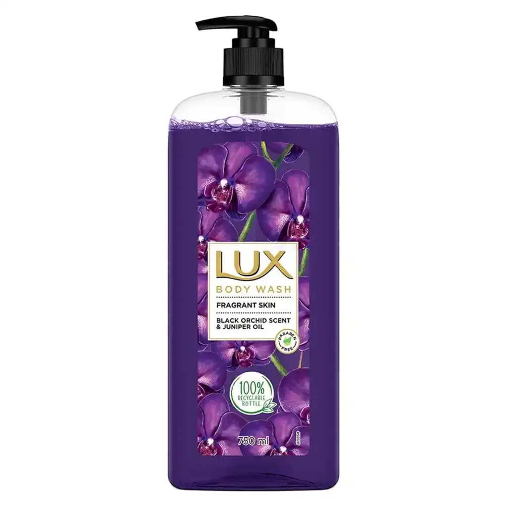 Black Orchid Scent & Juniper Oil Fragrant Skin Body Wash