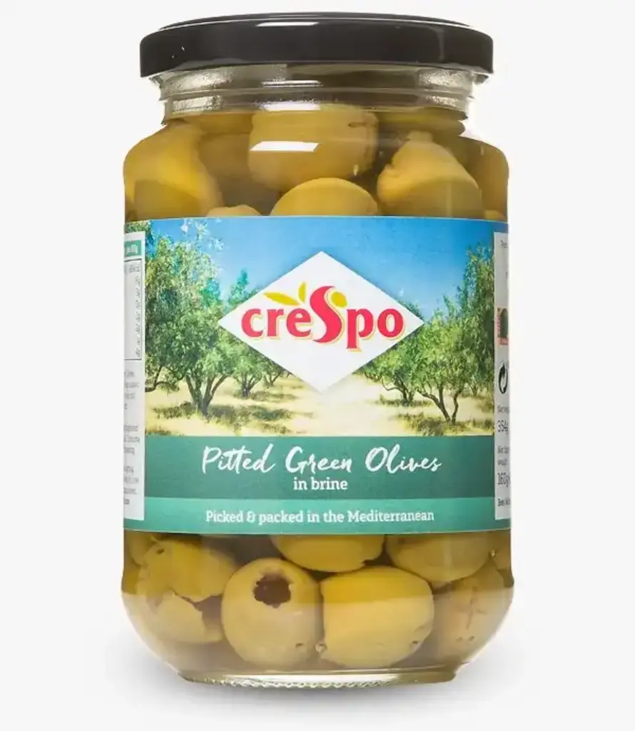 Pitted Green Olives in Brine