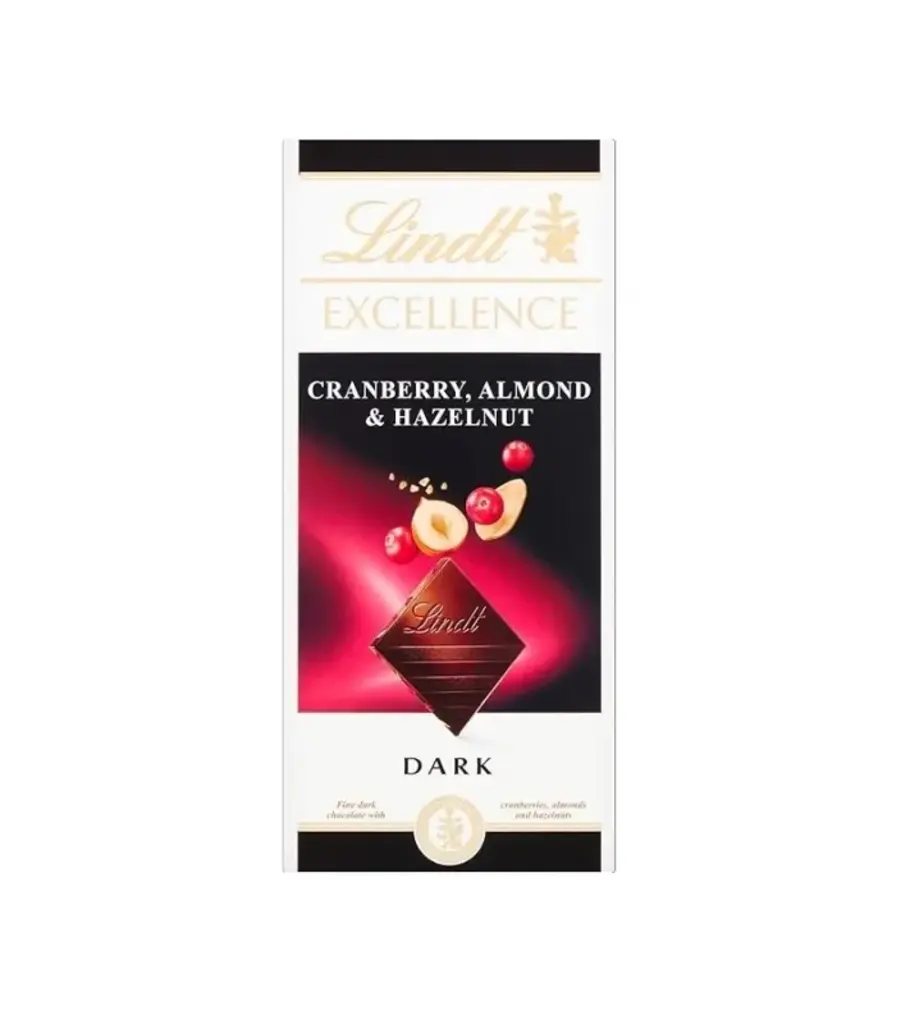 Excellence Cranberry Almond & Hazelnut Dark Chocolate