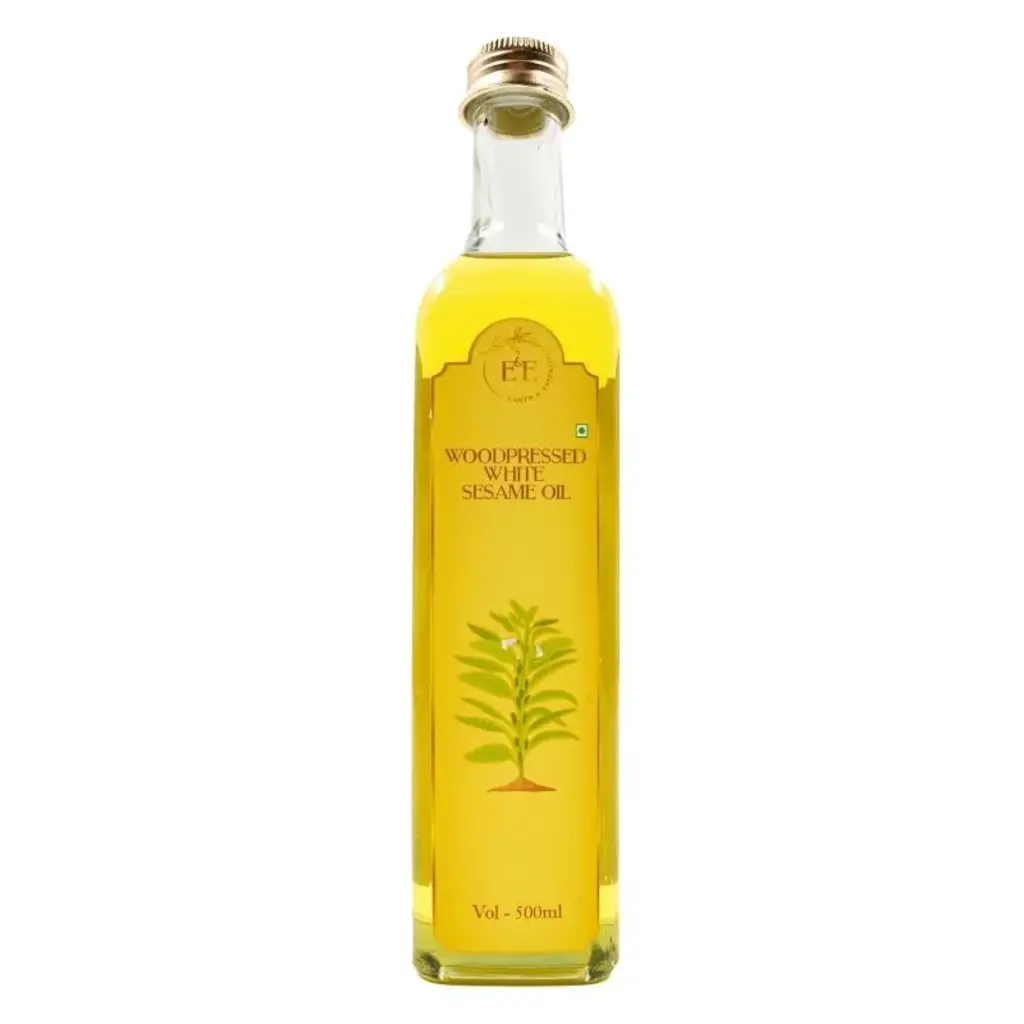 Woodpressed White Sesame Oil