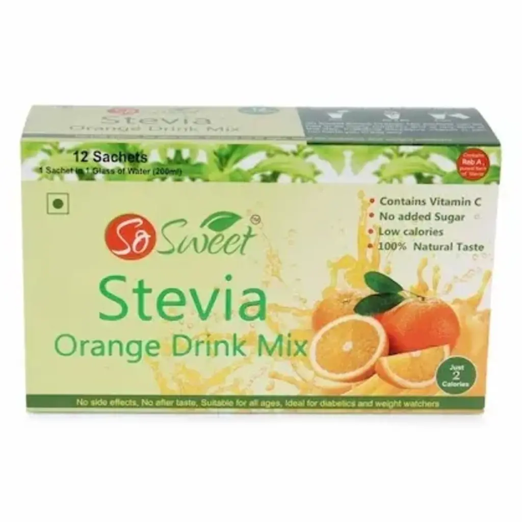 Stevia Orange Drink Mix